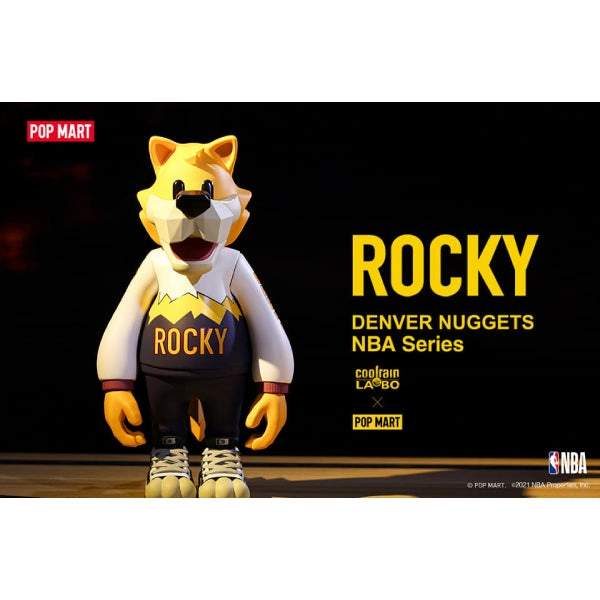 Console Game Miniature Sculpture Pop Mart - NBA Mascot (Raptors, Bucks, Jazz, Nuggets)