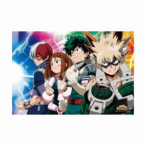 Battery operated My Hero Academia Jigsaw Puzzle 300 Pieces [Aim Hero!] 26x38CM With Frame Included