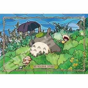 Anniversary Present Fantasy Unit Ghibli - Art Crystal Jigsaw Puzzle 300 Pieces (My Neighbor Totoro [More and more fields], Kiki's Delivery Service [Girl's Time])