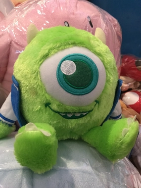 PVC Sculpture Pixar Monsters University Mike Wazowski with Jacket Small Plush (In-stock)