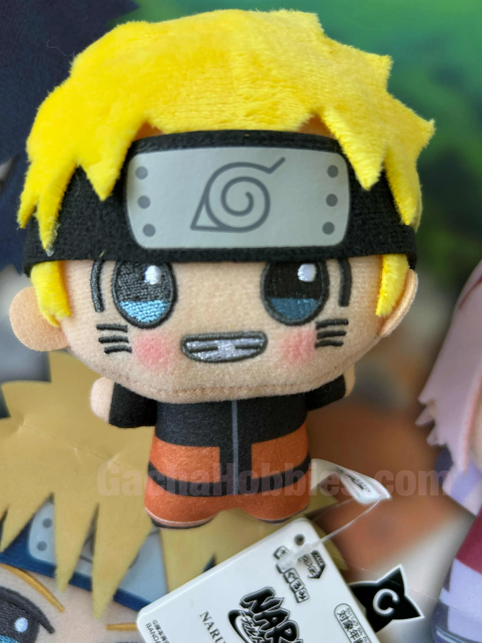 Naruto Shippuden Naruto Uzumaki Small Plush Keychain (In-stock) Metal Craft