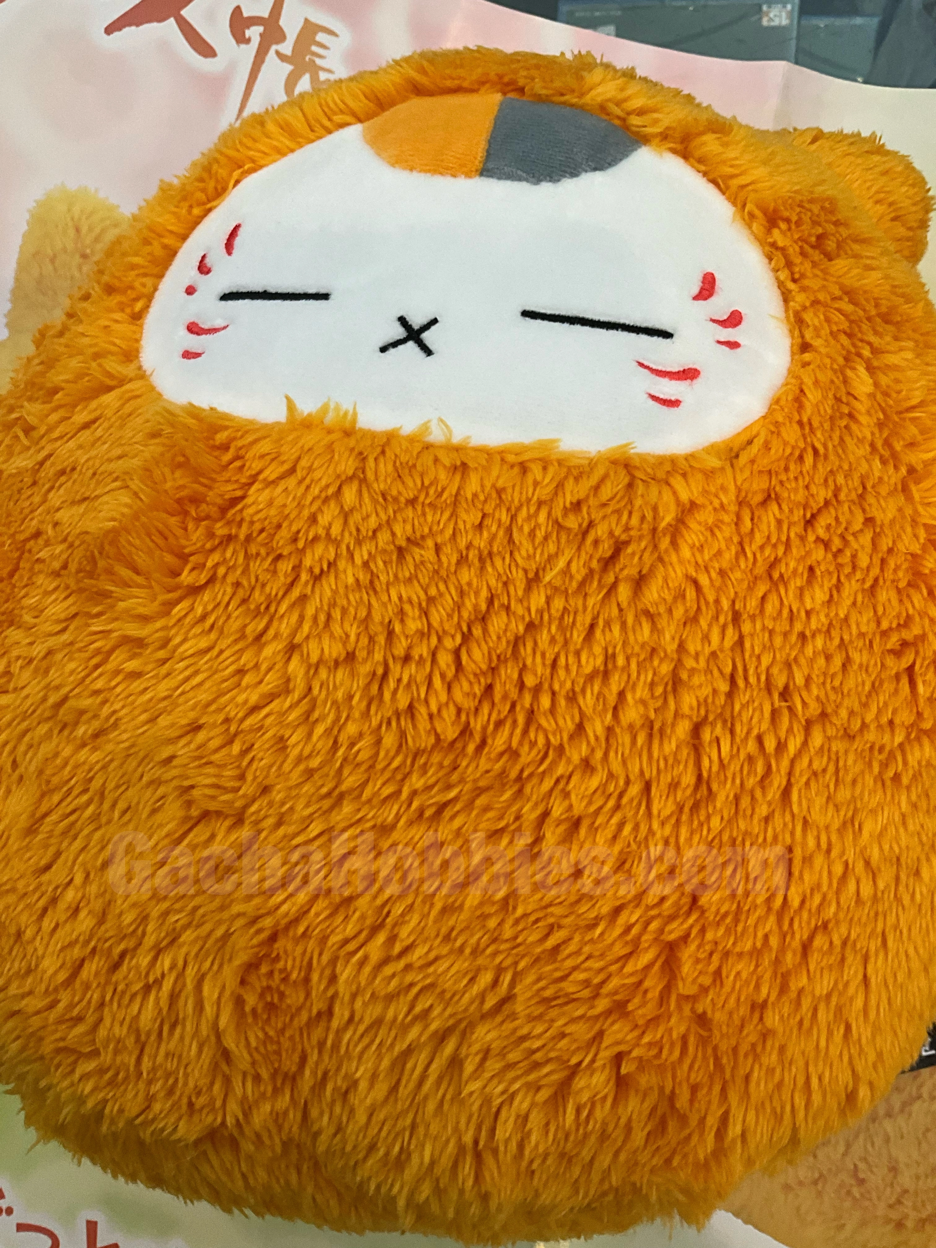 Natsume Yuujinchou Nyanko-sensei Ebi Tempura Medium Plush White Ver. (In-stock) Glass Art Robot Collection