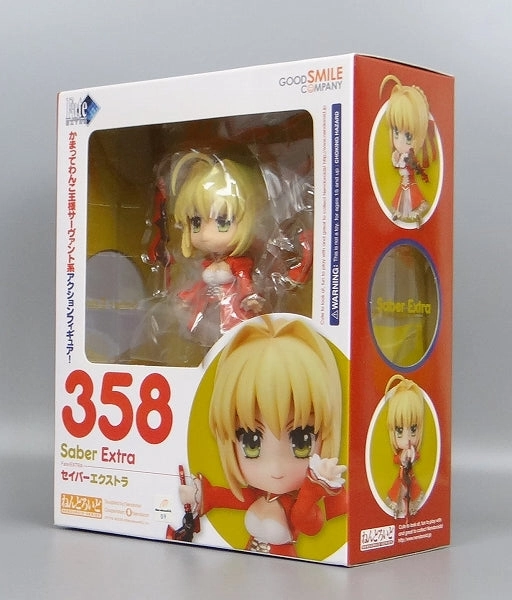 Nendoroid No.358 Saber Extra First Edition (Fate/EXTRA) Robot Sculpture