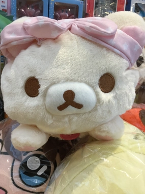 Constant Companion Themed Decor Super Soft Rilakkuma Korilakkuma Pajama Party Lying Down Tissue Holder (In-stock)