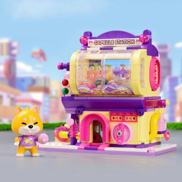 Qman (Husky Skate Shop / Shiba Inu Gashapon Machine) ?e Ocean Creature Movie Display