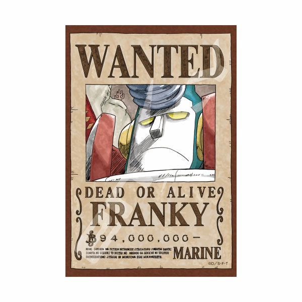 One Piece 150 pieces of puzzle << Wanted Poster - Franky~ >> 10x14.7cm Modern Technique Shareable Content
