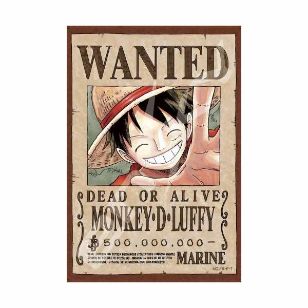 Modern Living Scandinavian design One Piece 150 pieces of puzzle << Wanted Poster - Luffy~ >> 10x14.7cm