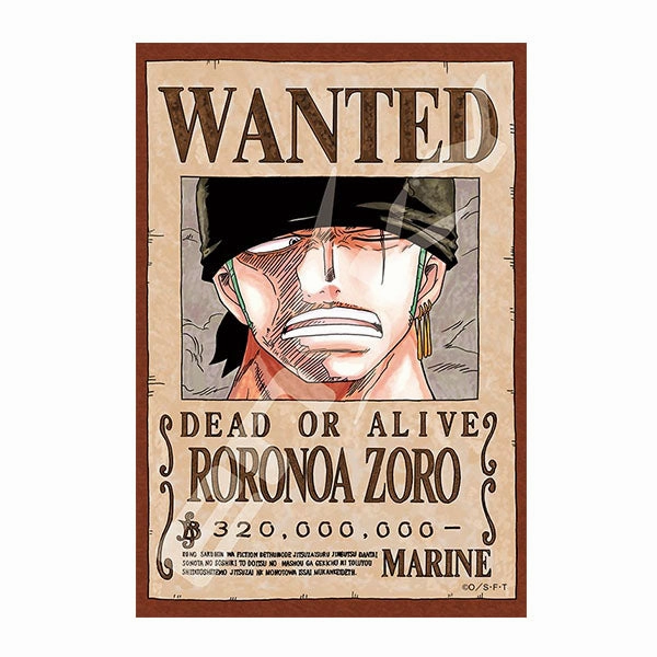 One Piece 150 pieces of puzzle << Wanted Poster - Zoro ~ >> 10x14.7cm Wildlife Model Chibi Article