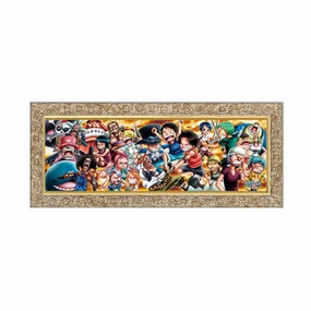 One Piece 352 pieces of puzzle << One Piece Chronicle 3 ~ >> 18.2x51.5cm with Frame include Chibi Object Designer creation
