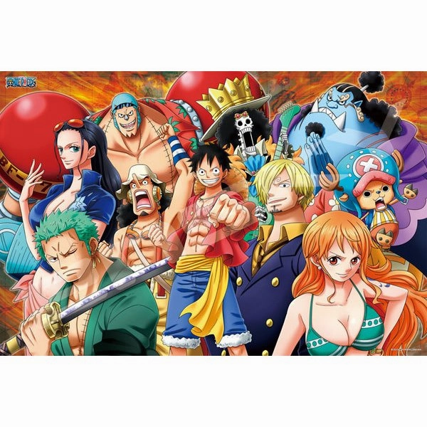 One Piece Jigsaw Puzzle 1000 Piece (Pirate "Straw Hat Pirates") 1000-587 Limited Object Protective Case
