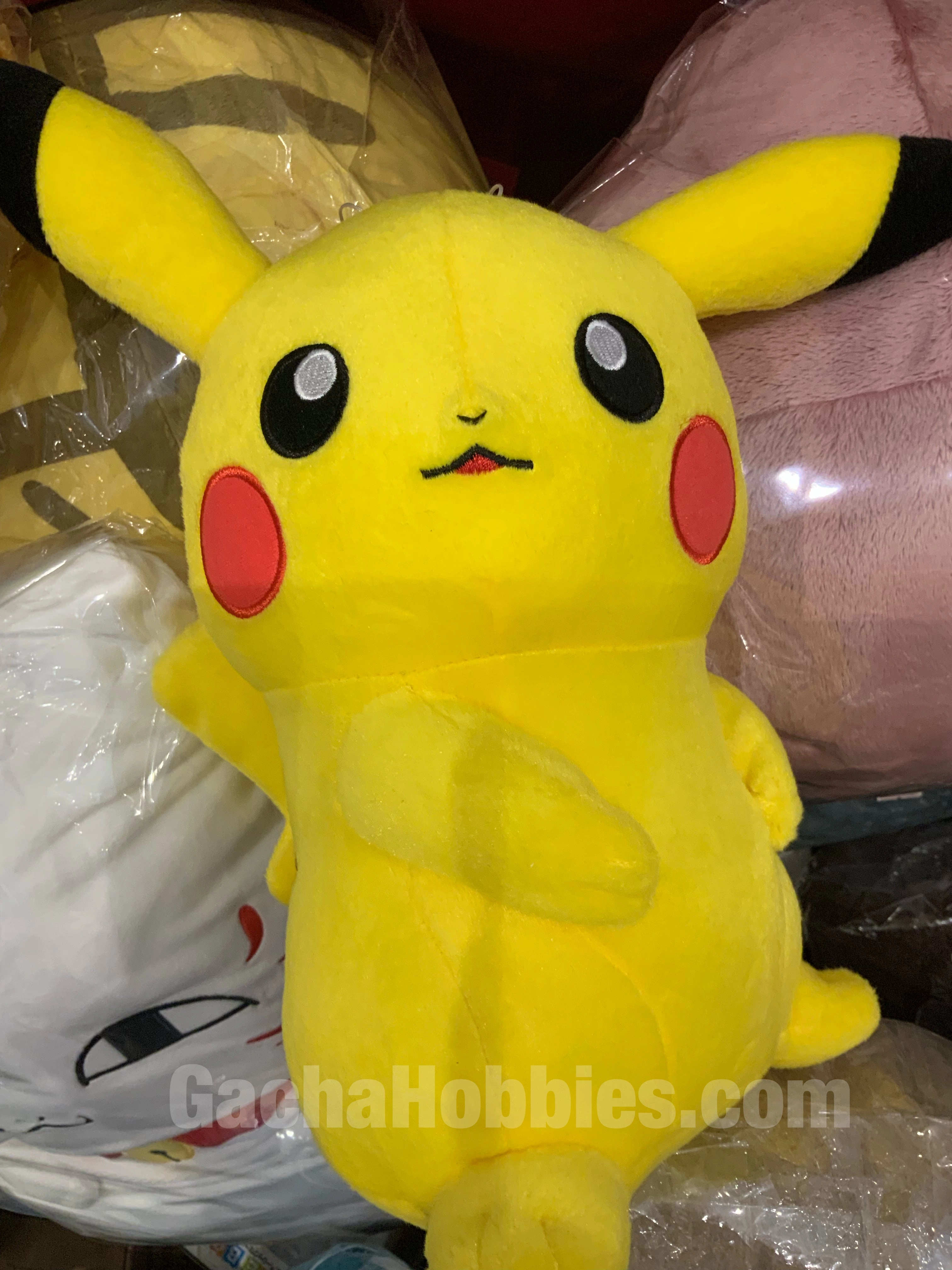Pikachu Plush Mania Series Side way hand down (In-Stock) Collectible piece Deep Sea Diver
