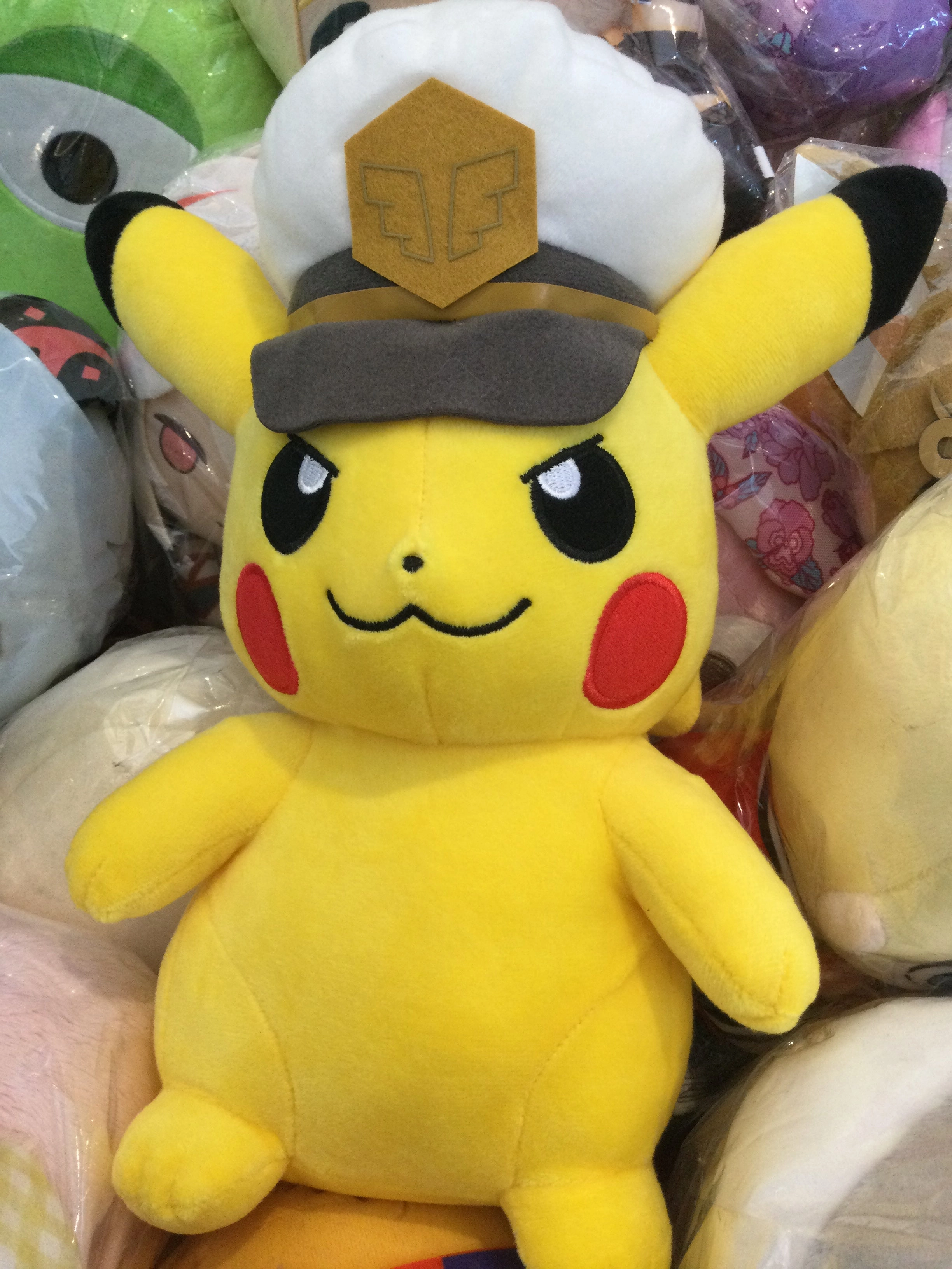 Superhero Hobby Pokemon Captain Pikachu Medium Plush Type B (In-stock)