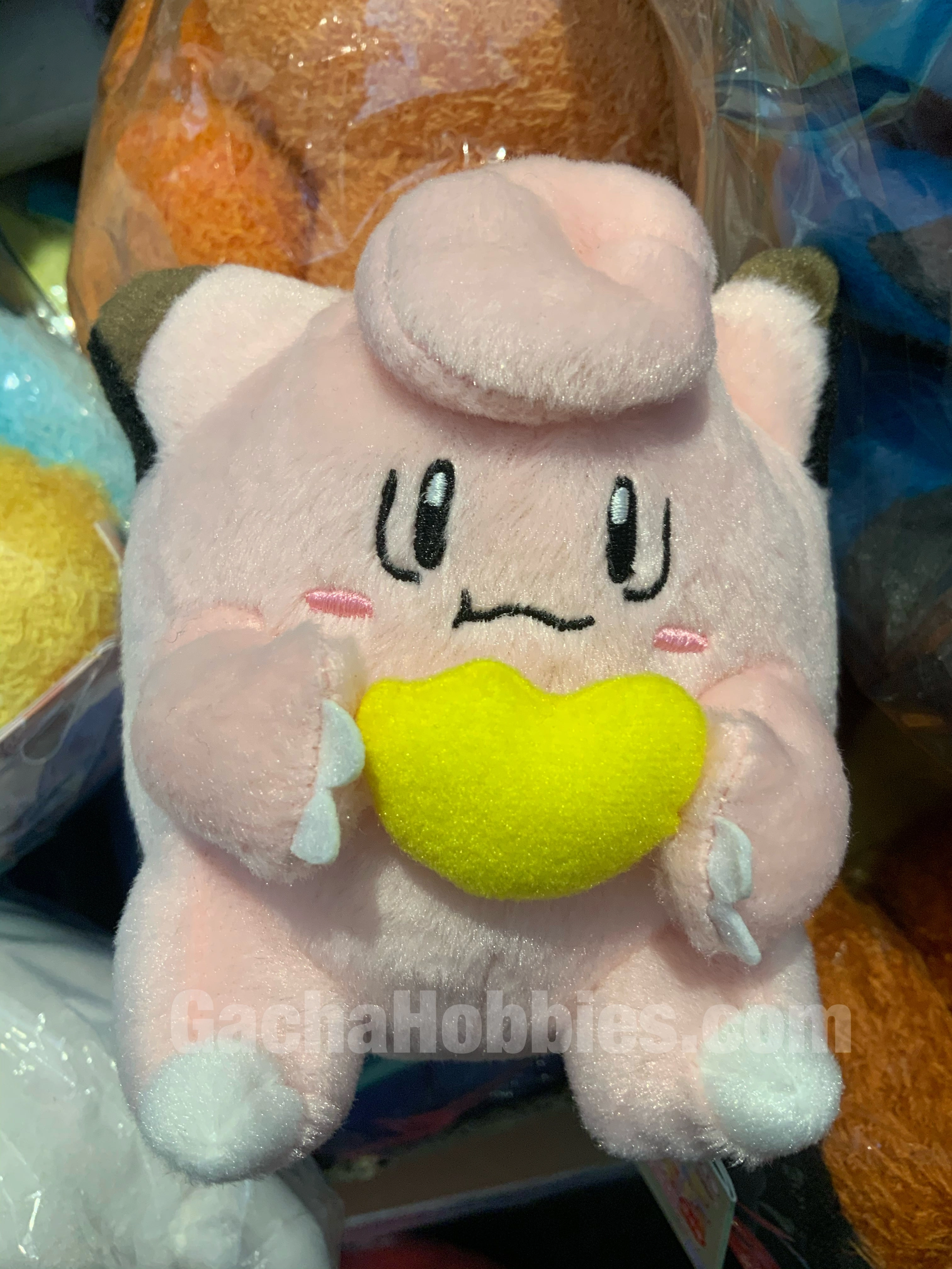 Desktop Decor Pokemon Cleffa Eats Biscuit Small Plush (In-stock)