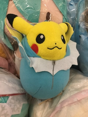 Premium product Pokemon Nebukuro Collection Pikachu x Vaporeon Small Plush (In-stock)