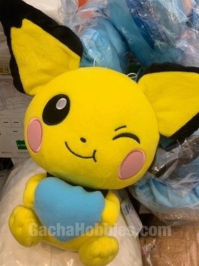 Pokemon Pichu with Blue Heart Plush (In-stock) Collectible Collection