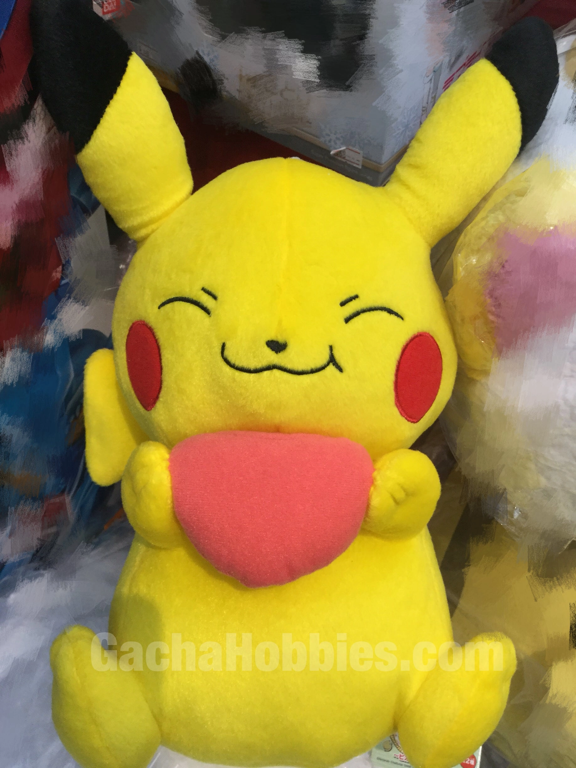 Pokemon Pikachu Holding a Heart Plush (In-stock) Robot Collection