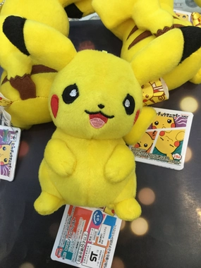 Pokemon Pikachu Mania Sun and Moon Fierce Plush 2 (In-stock) All Season Movie Hobby