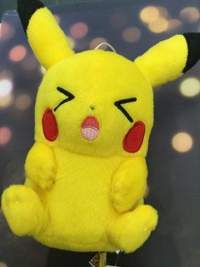 Themed Decor Pokemon Pikachu Plush with Strap 4 (In Stock)