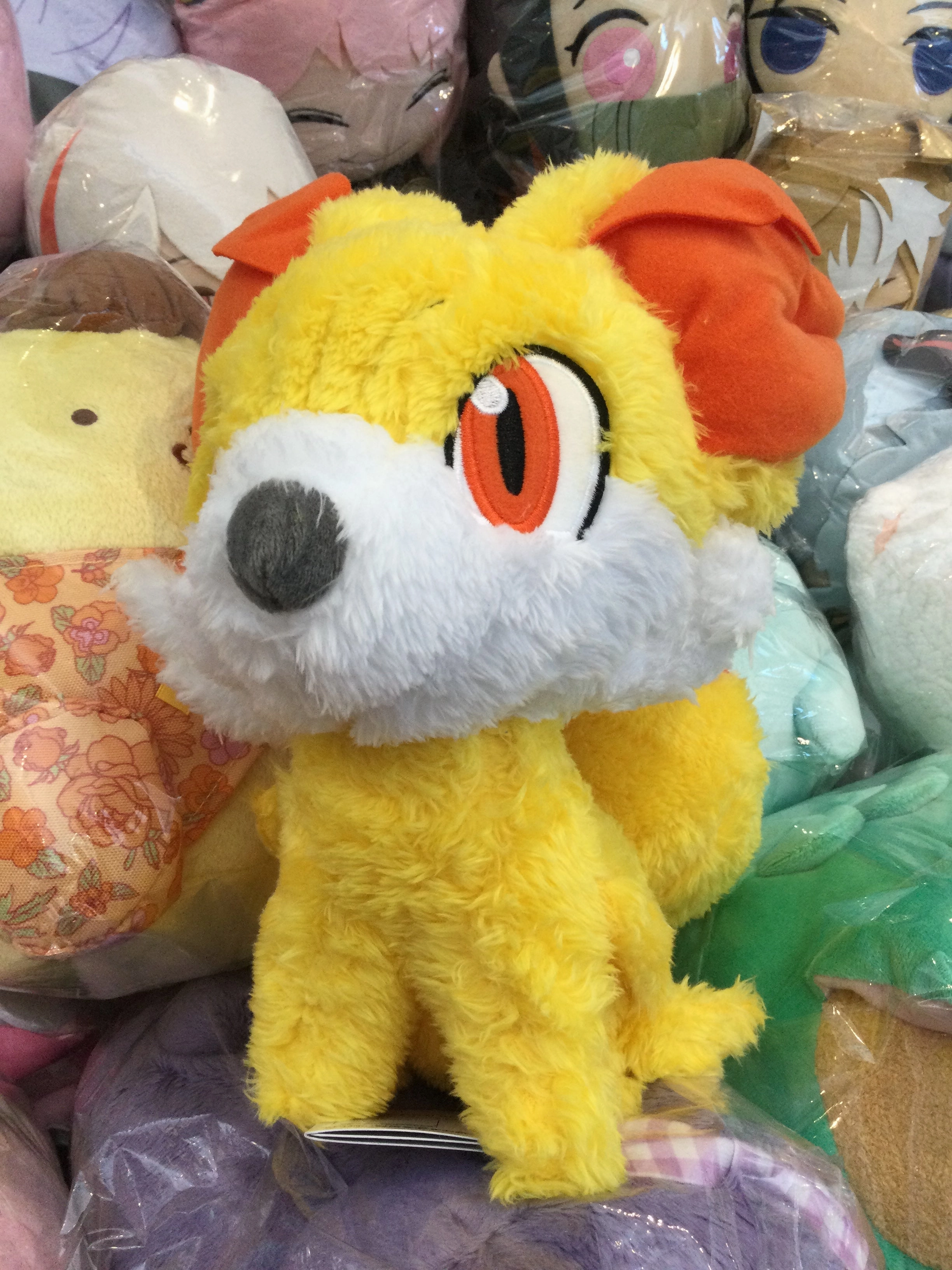 Pokemon Scarlet and Violet Fennekin Medium Plush (In-stock) Themed Exhibit