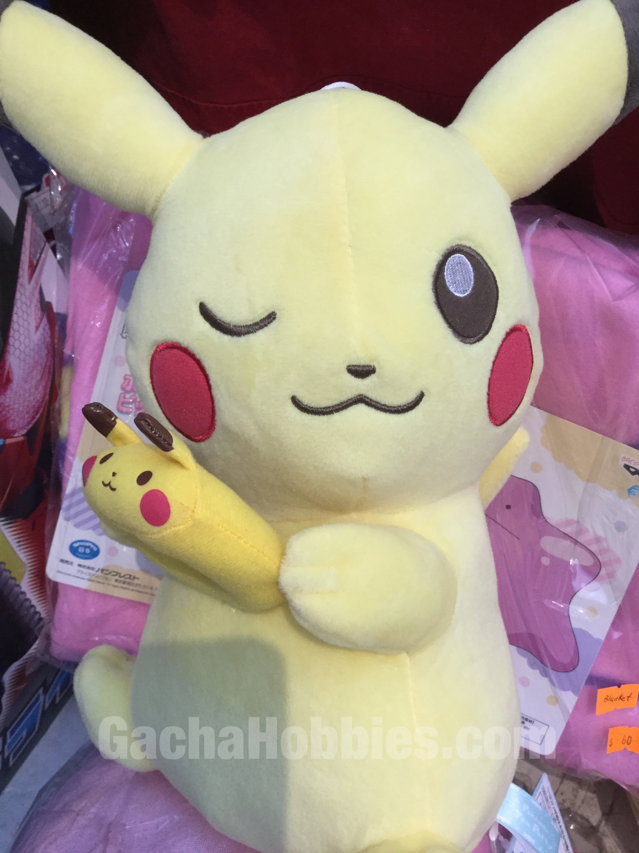 Award winning Crypto Art Pokemon Tea Party Pikachu with Donut Medium Plush (In-stock)