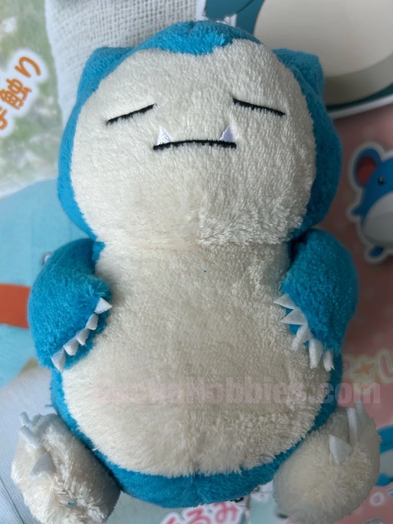 Designer Unit Pokemon Towel Texture Snorlax Small Plush (In-stock)
