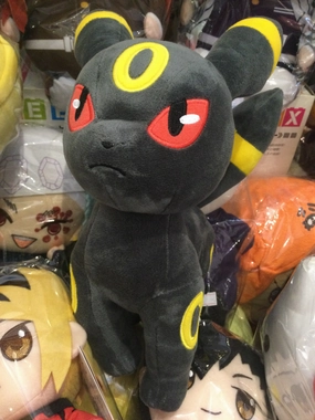 Pokemon Umreon Serious Medium Plush (In-stock) Astronomy Tool Vinyl Unit