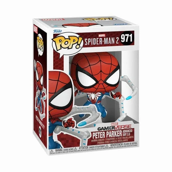 POP Games Spider-Man 2 - Peter Parker Suit ??b ?? Vinyl Collection Street Art