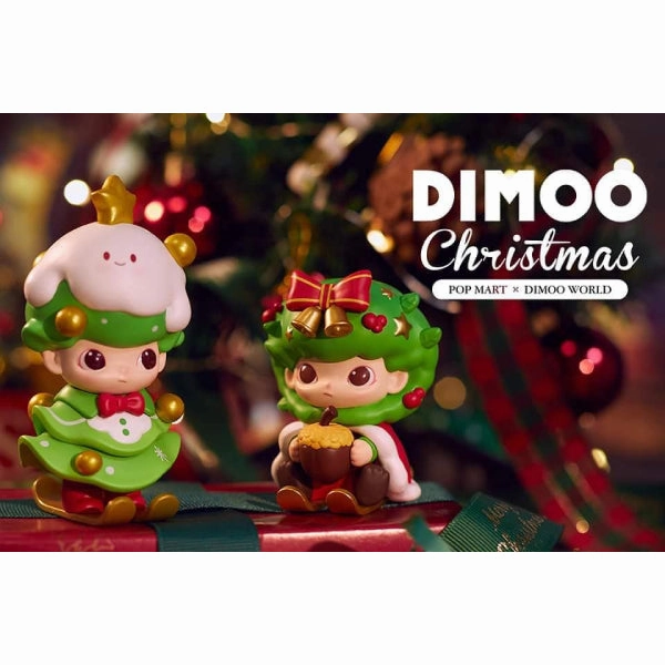 Resin Statue Decorative Object Pop Mart - Dimoo Christmas 2020 Series Mini Figure