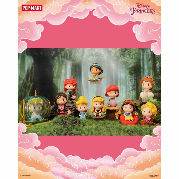 Character Product Comic Book Hero Pop Mart - Disney Princess exclusive car series Mini Figure