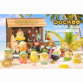 Designer Art Folk Art Pop Mart - Duckoo Tropical Island Series Mini Figure