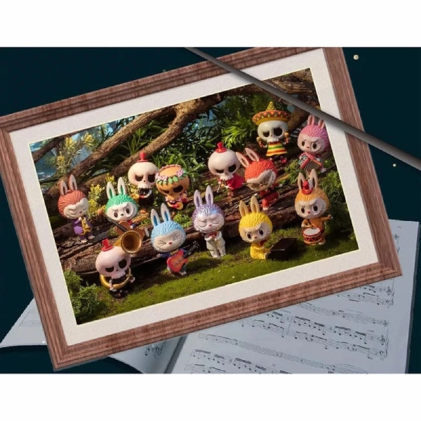 Pop Mart - Labubu Forest Concert Blind Box Series Mini Figure Collector's Club Military Vehicle