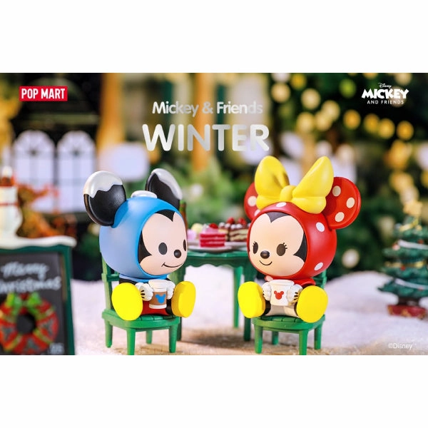 Patio Decor Pop Mart - Mickey & Friends Winter Series Mini Figure