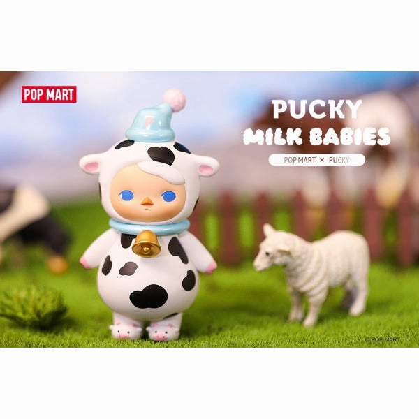 Complete Collection Miniature Item Pop Mart - Pucky New Year (Cow) Series Mini Figure