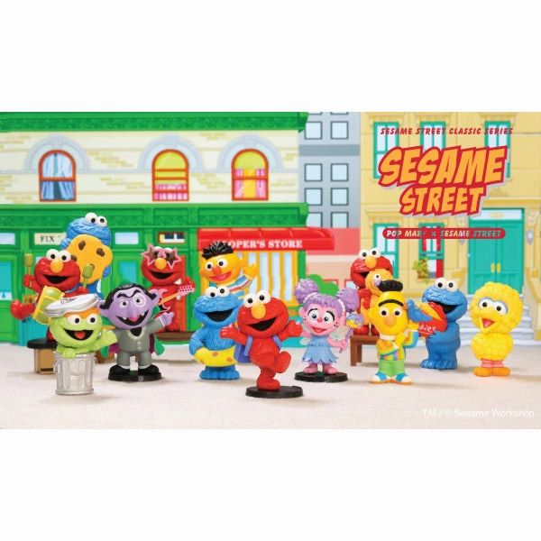 Pop Mart - Sesame Street - Classic Series Mini Figure Glow In Dark Anime Series