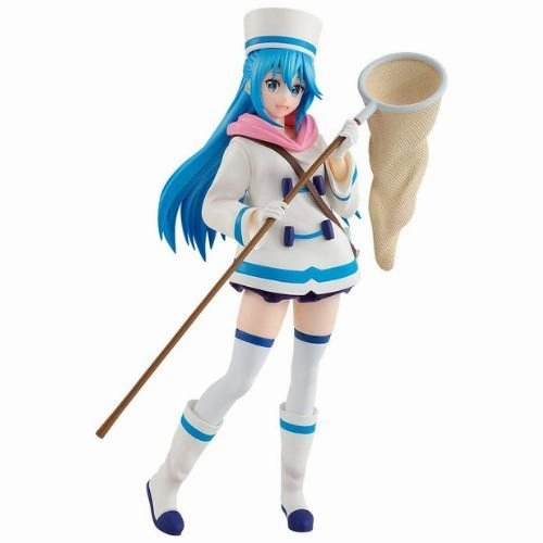 POP UP PARADE KonoSuba: God's Blessing on this Wonderful World! Kurenai Densetsu Aqua Winter Ver. Complete Figure Fantasy Elf Premium Piece
