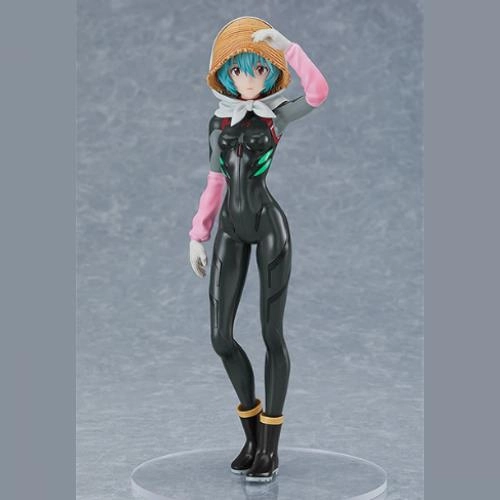 Blockchain Token POP UP PARADE Rebuild of Evangelion Rei Ayanami [Tentative Name] Farming ver. Complete Figure