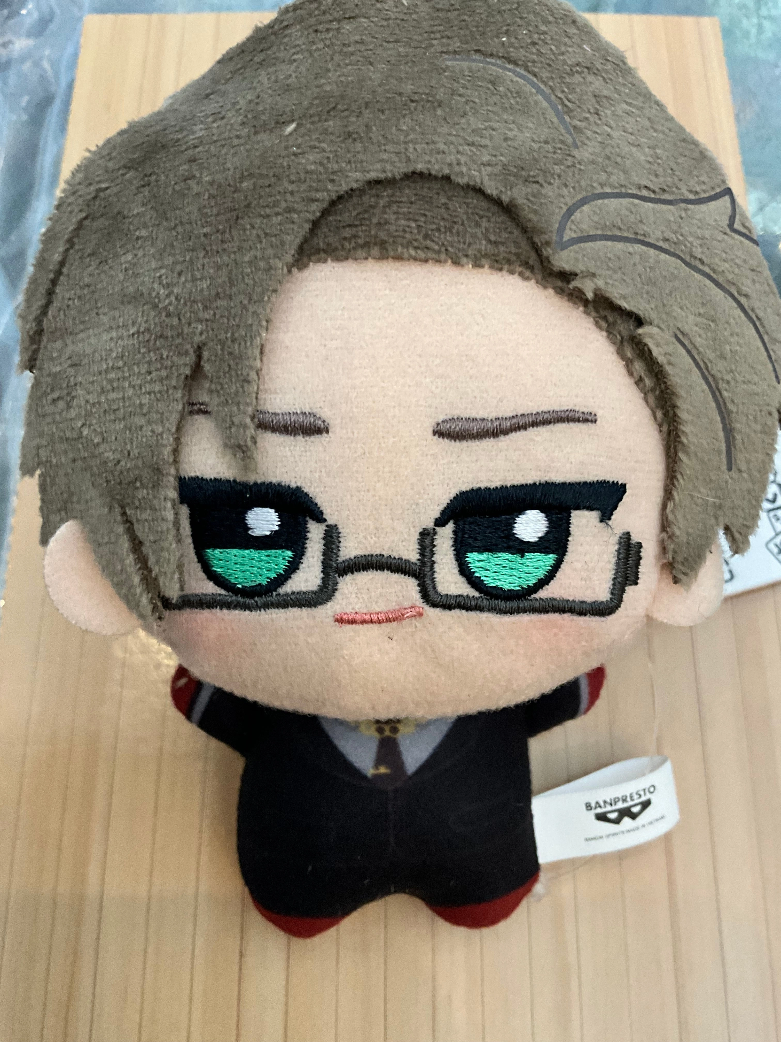 Legacy Item Hypnosis Mic Division Rap Battle MAD TRIGGER CREW 45 Rabbit Jyuto Iruma Small Plush Keychain (In-stock)