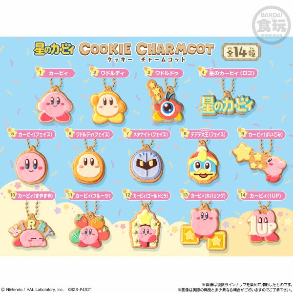Adult Collection KIRBY COOKIE CHARM COT W/O GUM (set of 14) (2024 Sep resale ver.) ?????? ??? ??? ?i??