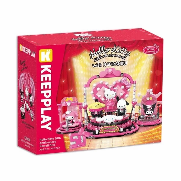 Qman - Hello Kitty 50th Anniversary Kawaii Diva ?e ???? Character Goods