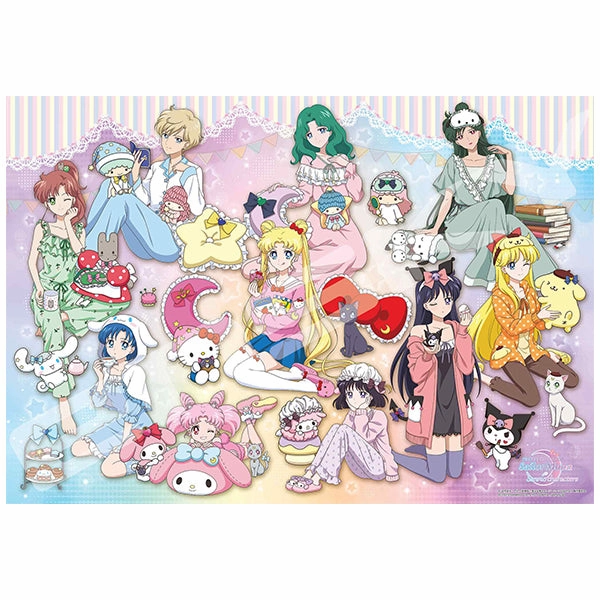 Construction Vehicle 1000T-369 Pretty Guardian Sailor Moon Series x Sanrio Characters Jigsaw Puzzle [Party Night] ?????? ?D