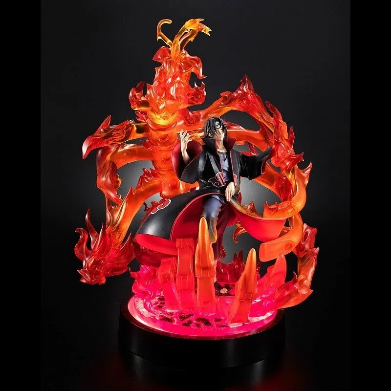 Precious G.E.M. Series NARUTO Shippuden Itachi Uchiha Susanoo ver. [w/Light up Base] Sci-Fi Model Passed Down