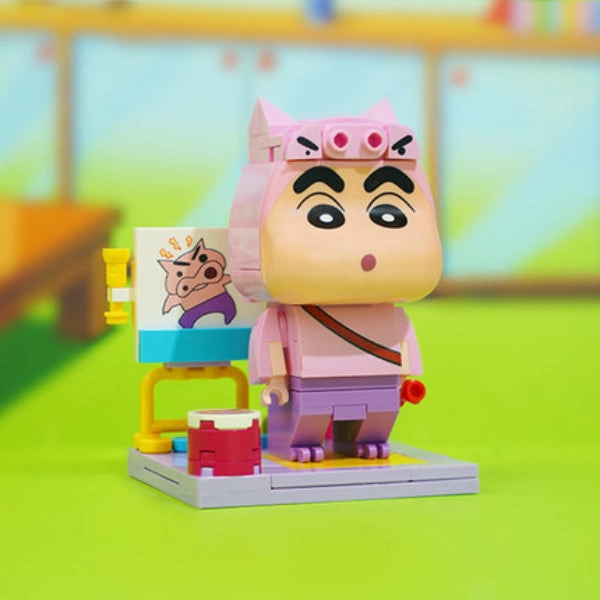 Architectural Model Amphibian Statue Qman - Crayon Shinchan (Shinchan Cos Tohato / Shinchan Cos GUNDAM / Shinchan Cos BURIBURI ZAEMON) ?P?? ?e