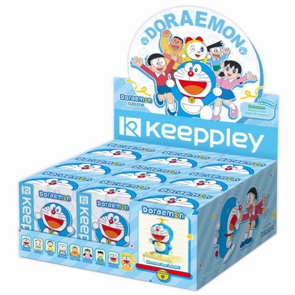 Action Collection Qman - Doraemon Character Blind Box (box of 9) ????A?? ???? ???? ?o?? ?o?? ?? ???? ?? ???? ?????? ??? ?e