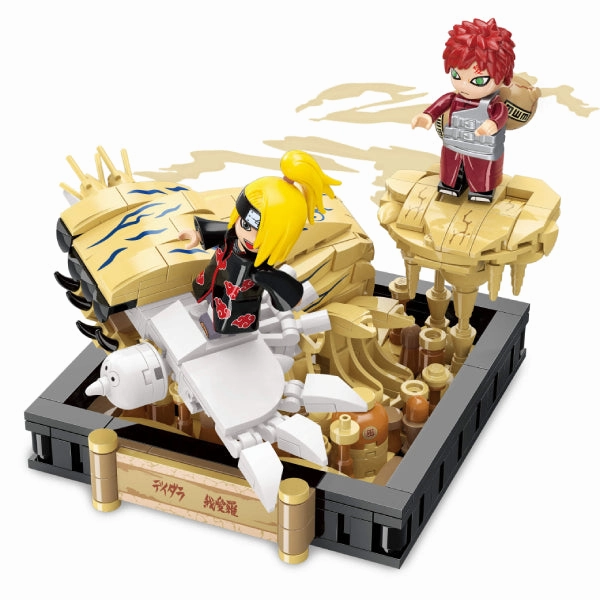 Qman - Naruto Series (Gaara fighting against Deidara) Bluetooth enabled Collectible Item