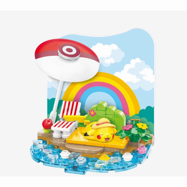 Brick and mortar Arcade Game Qman - Pokemon Vacation series (Pikachu / Psyduck / Snorlax) ???????` ???? ???? ?? ???F ?e