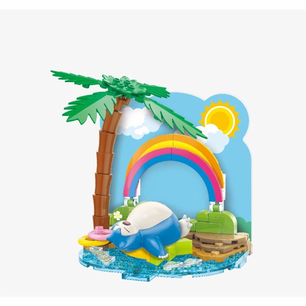 Music Icon Superhero Statue Qman - Pokemon Vacation series (Pikachu / Psyduck / Snorlax) ???????` ???? ???? ?? ???F ?e