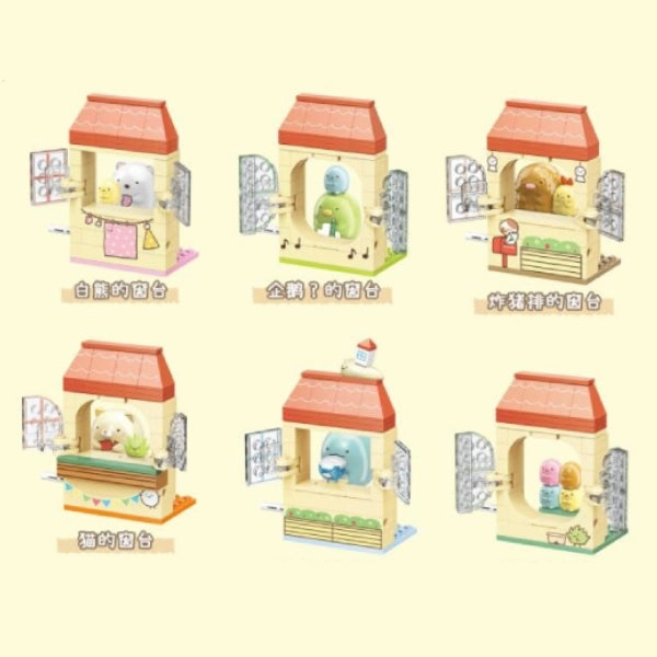 Vinyl Hobby Press Worthy Qman - Sumikko's Window (set of 6) ????? ???????? ?e