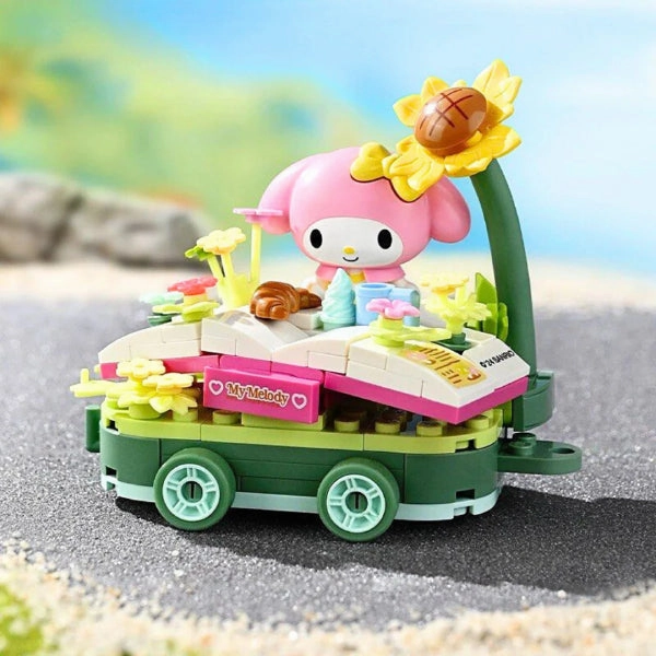 Miniature Unit Qman Sanrio Characters Parade Vehicles (Hello Kitty / My Melody / Cinnamoroll / Pompompurin / Kuromi / Pochacco) ?e ???? ??? ??? ???_?? PC??
