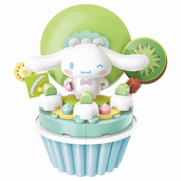 Qman Sanrio Cupcake Building Block (Hello Kitty / My Melody / Cinnamoroll / Pompompurin / Kuromi) ?e ??? ??? ???_?? Global Phenomenon
