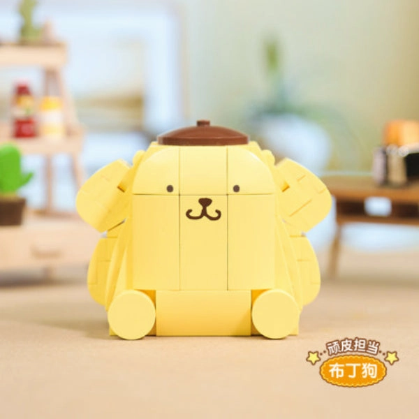 Plastic Statue Qman Sanrio (Hello Kitty / Melody / Pompompurin / Kuromi) ?e ???_?? ???